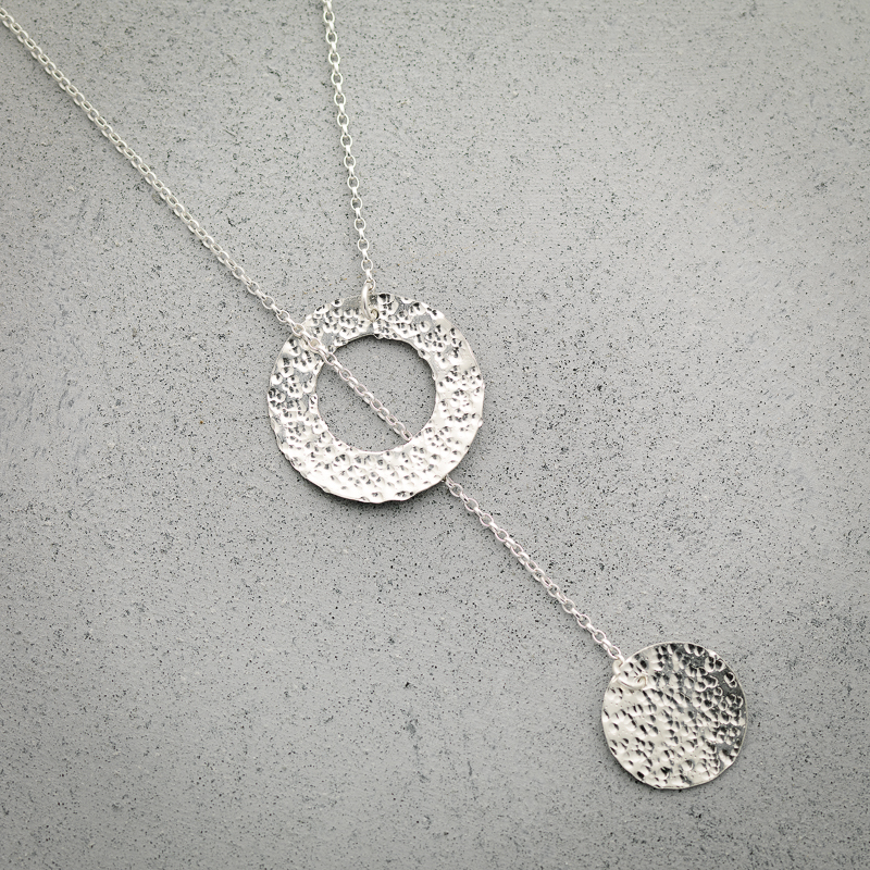 Contemporary Lariat Necklace